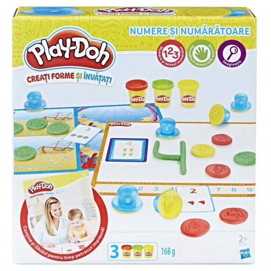 Set creativ Play-Doh Numere si numaratoare