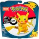 Set constructie Pokemon Mega Construct 211 piese - Figurina Pikachu