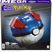 Set de constructie Pokemon Mega Construx Bila Jumbo 299 piese