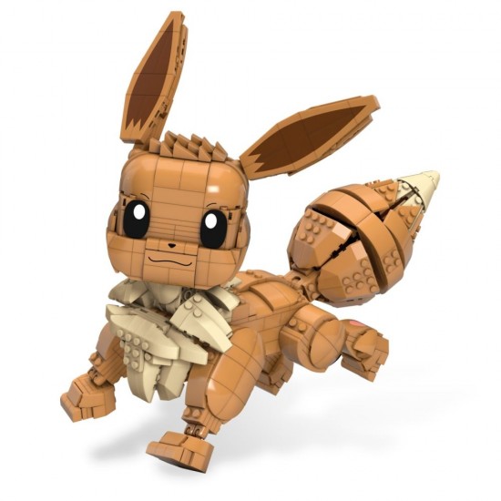 Set constructie Pokemon Mega Construx Jumbo Eevee 824 piese