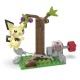 Set de constructie Pokemon Mega 84 piese - Forajele forestiere ale lui Pichu