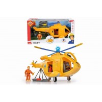 Pompierul Sam - Elicopter Wallaby 2 cu figurina