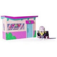 Set Powerpuff Girls cu figurina Mojo Jojo - Jaf la magazinul de bijuterii