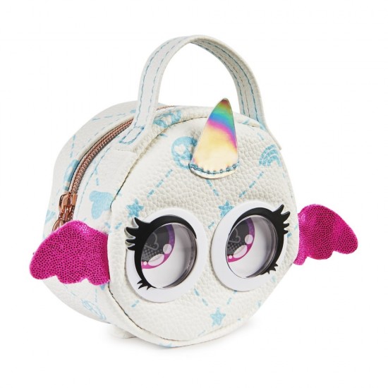 Gentuta micro Pegasus alb Purse Pets