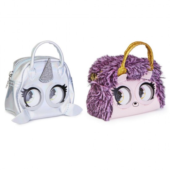 Set gentute micro Purse Pets - Edgy Hedgy si Narwow