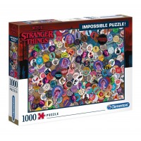 Puzzle Impossible Stranger Things 1000 de piese Clementoni