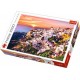 Puzzle Trefl 1000 piese - Apus in Santorini