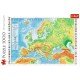 Puzzle Trefl harta fizica a Europei 1000 piese
