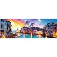 Puzzle Trefl 1000 piese - Panorama Canal Grande Venetia