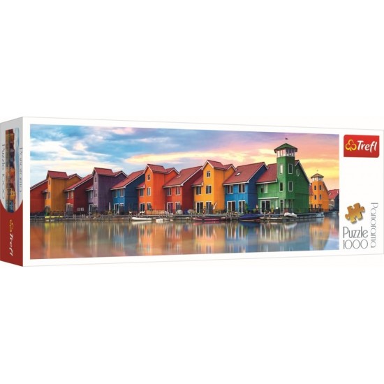 Puzzle Trefl 1000 piese - Panorama Groningen