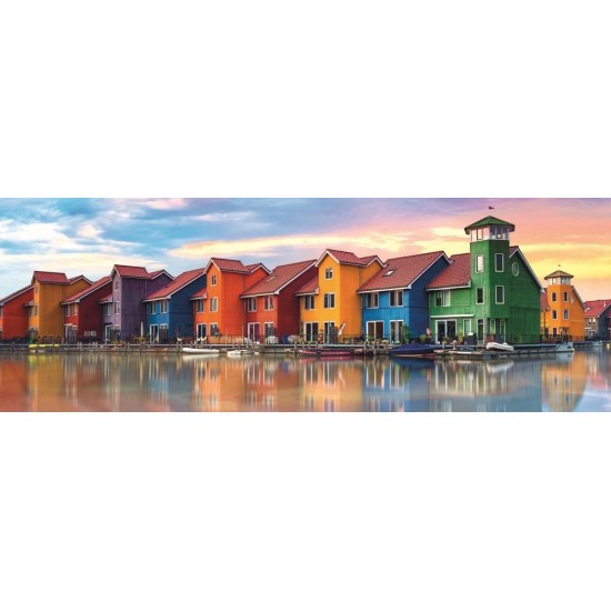 Puzzle Trefl 1000 piese - Panorama Groningen