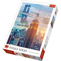 Puzzle Trefl 1000 piese - Zori de zi la New York