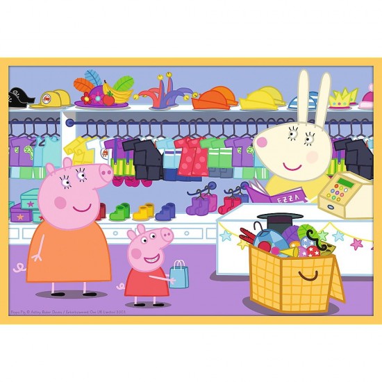 Puzzle Trefl 10 in 1 - Intalneste-o pe Peppa Pig