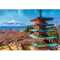 Puzzle Trefl 1500 piese - Muntele Fuji