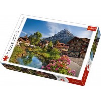 Puzzle Trefl 2000 piese - Alpii vara