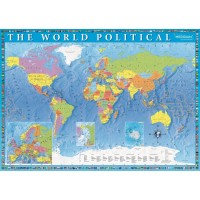 Puzzle Trefl 2000 piese - Harta politica a lumii