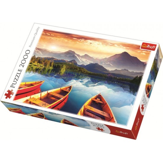 Puzzle Trefl 2000 piese - Lac montan