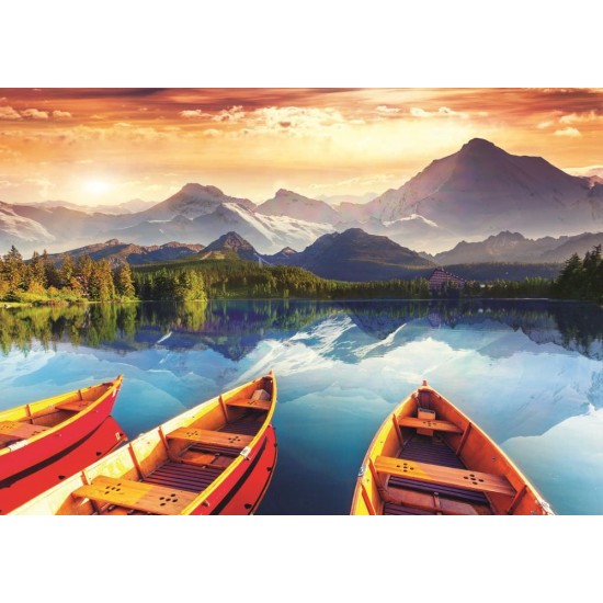 Puzzle Trefl 2000 piese - Lac montan