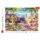 Puzzle Trefl 2000 piese - Vacanta tropicala