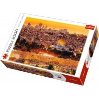 Puzzle Trefl - Acoperisuri in Ierusalim 3000 piese
