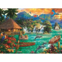 Puzzle Trefl 3000 piese - Insula Vietii