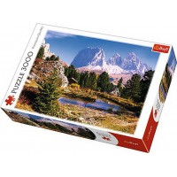 Puzzle Trefl - Un lac in Dolomites 3000 piese