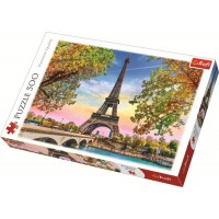 Puzzle Trefl Romanticul Paris 500 piese