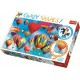 Puzzle Trefl cu piese ciudate - Baloane colorate 600 piese