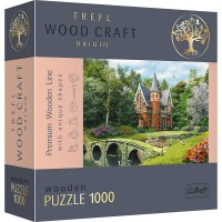 Puzzle din lemn 1000 piese Trefl - Casa victoriana