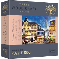 Puzzle din lemn 1000 piese Trefl - Strada franceza