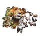 Puzzle din lemn 500+1 piese Trefl - Felinele din jungla