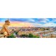 Puzzle Trefl Panorama Imagine de pe catedrala Notre Dame Paris 1000 piese