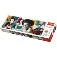 Puzzle Trefl Panorama colaj Elvis Presley 500 piese