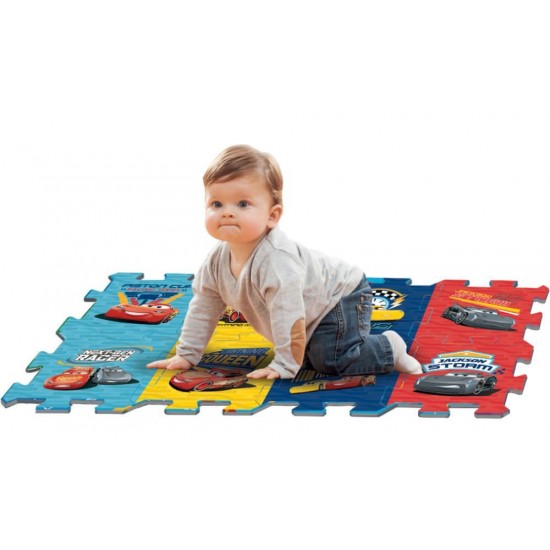 Puzzle spuma 8 piese Cars 3 Trefl