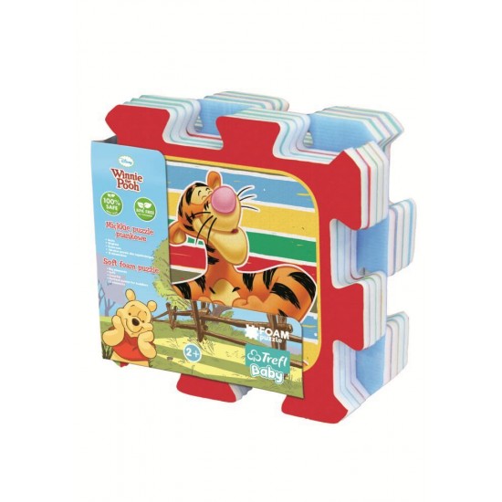 Puzzle spuma Winnie the Pooh 8 piese Trefl