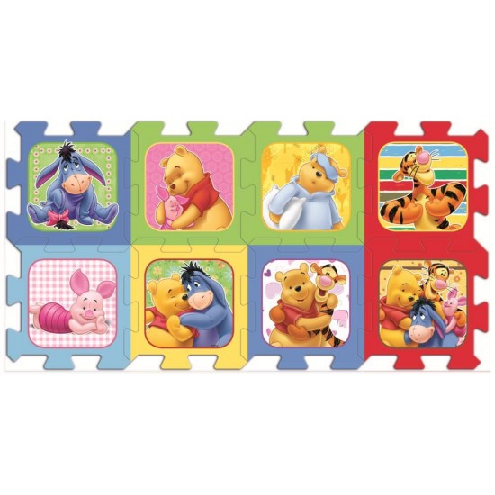 Puzzle spuma Winnie the Pooh 8 piese Trefl