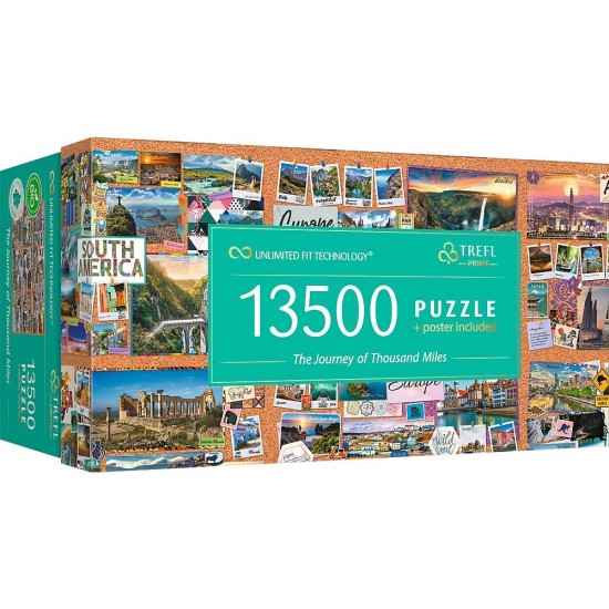 Puzzle Trefl UFT 13500 piese - O calatorie extraordinara