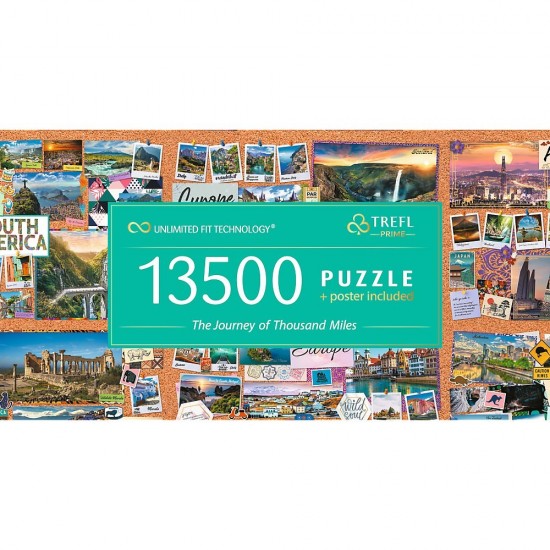 Puzzle Trefl UFT 13500 piese - O calatorie extraordinara