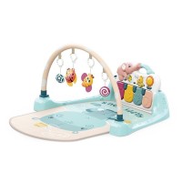 Salteluta de joaca interactiva pentru bebelusi 4 in 1 Hola Toys