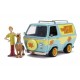 Set microbuz metalic scara 1:24 cu 2 figurine Scooby-Doo si Shaggy