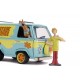 Set microbuz metalic scara 1:24 cu 2 figurine Scooby-Doo si Shaggy