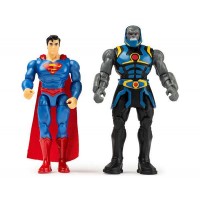 Set 2 figurine articulate Superman si Darkseid cu 6 accesorii