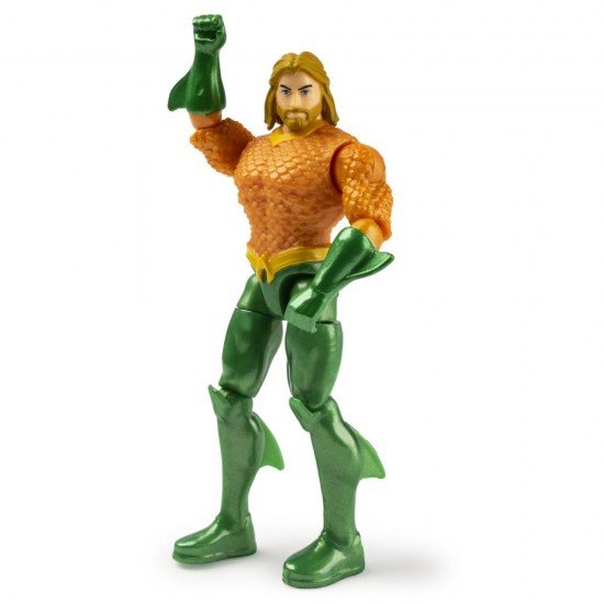 Set 2 figurine flexibile Aquaman si Black Manta cu 6 accesorii