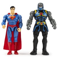 Set 2 figurine flexibile Superman si Darkseid cu 6 accesorii