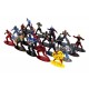 Set 20 de figurine metalice cu eroii Marvel si figurina Iron Man inclusa