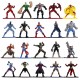 Set 20 de figurine metalice cu eroii Marvel si figurina Iron Man inclusa