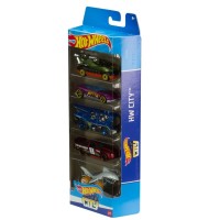 Set 5 masini Hot Wheels City