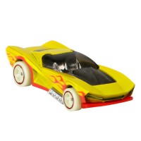 Set 5 masini Hot Wheels cu roti fluorescente