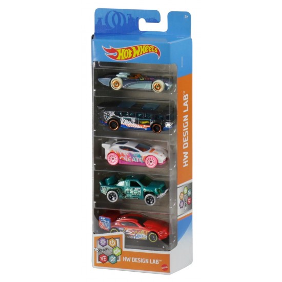 Set 5 masini Hot Wheels Design Lab