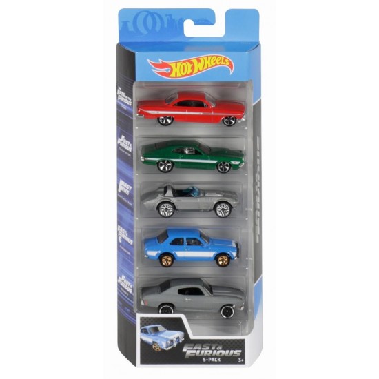 Set 5 masini Hot Wheels Fast and Furious Set 5 masini Hot Wheels Fast and Furious